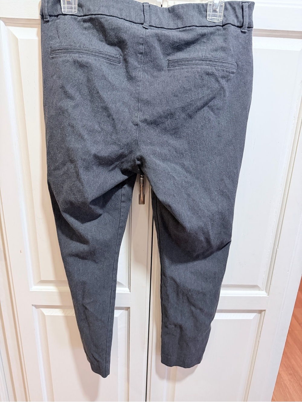Women’s  Classic Tapered Dress Pants - Charcoal Gray
